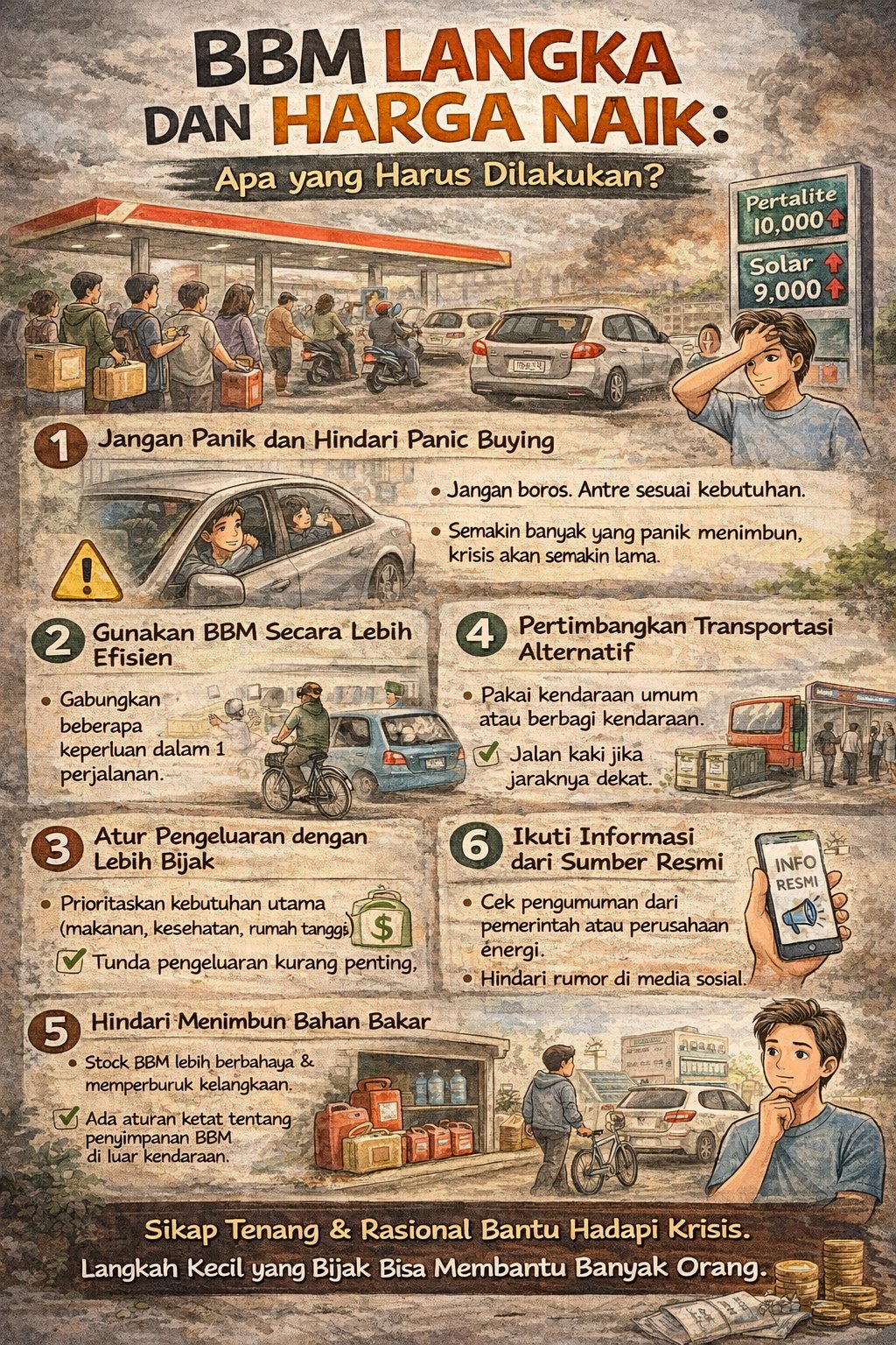 BBM Langka dan Harga Naik: Apa yang Harus Dilakukan?